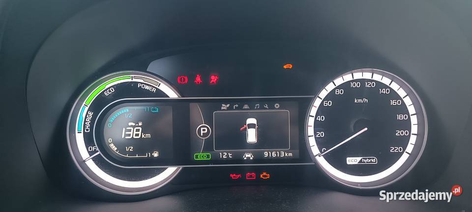 Kia Niro 16 Hybryda XL Rok produkcji 2019 mazowieckie Warszawa