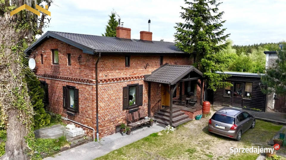Ceglany dom 170 m działka 3700 m Parpary wolnostojący