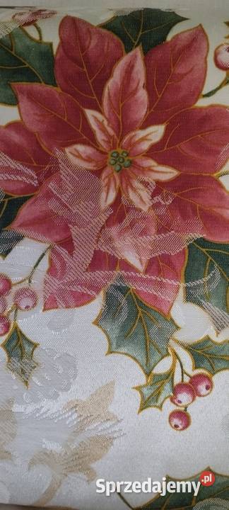 Obrus duży 152x259 z USA nowy gwiazda dolnośląskie Wrocław