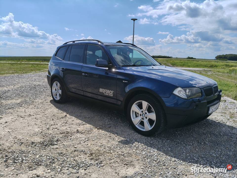 BMW X3 M54B30 MANUAL LPG SALON POLSKA czujnik parkowania Zamość