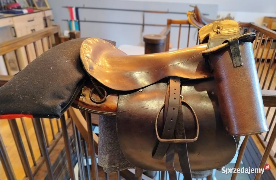 Oficerskie siodło 1874 Militaria Skrajniwa