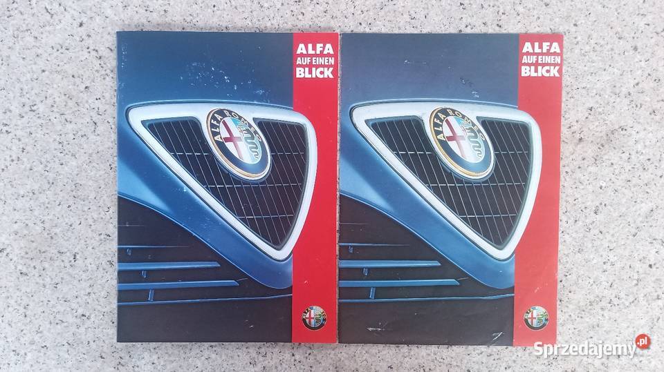 ALFA ROMEO 145 155 164 Prospekty Bytom