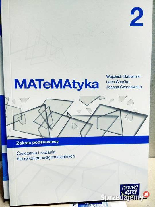 Ćwiczenia matematyka 2 podstawa Warszawa