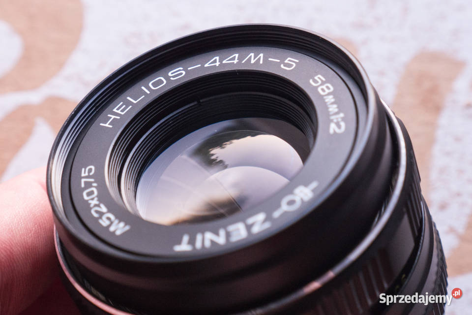 Obiektyw Helios 44M5 58mm f2 M42 Portret serwis Szramowo
