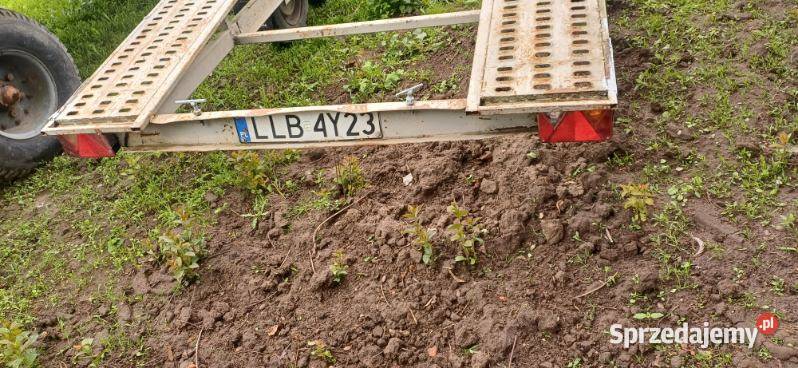 Sprzedam lawetę sam 1500ładowność warmińsko-mazurskie Frygnowo