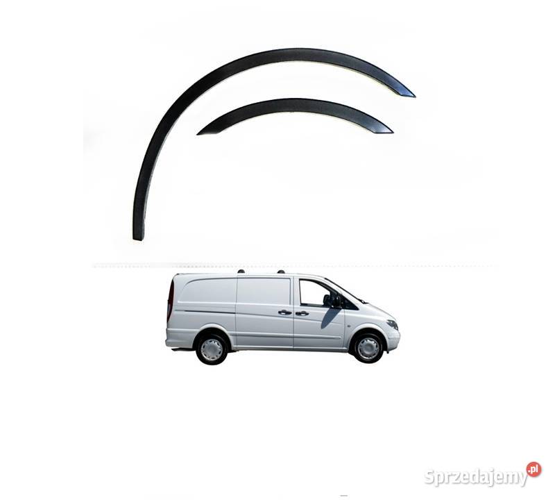 Mercedes Vito Bus nakładki nadkola czarny mat 4 sprzedam