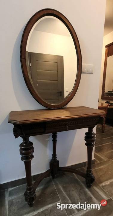 DREWNIANA KONSOLA Nysa