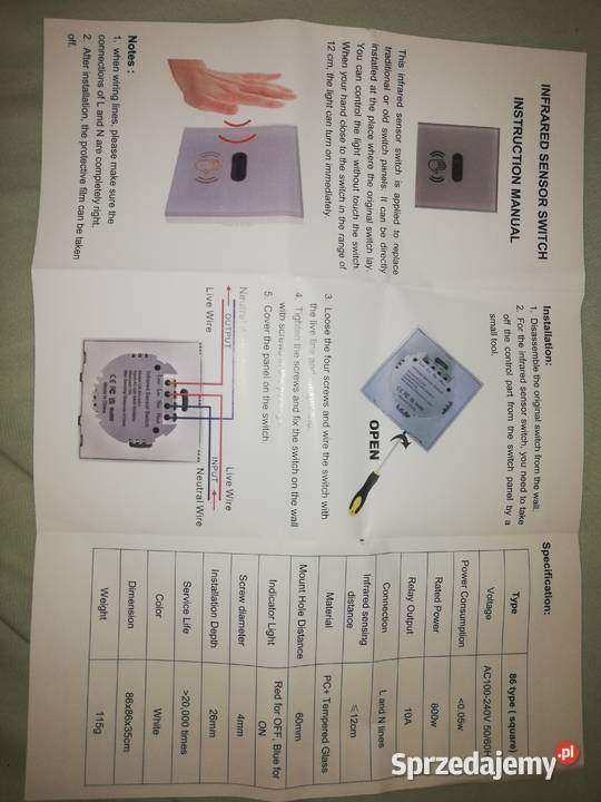 Kontakt zdalnie sterowany Warszawa