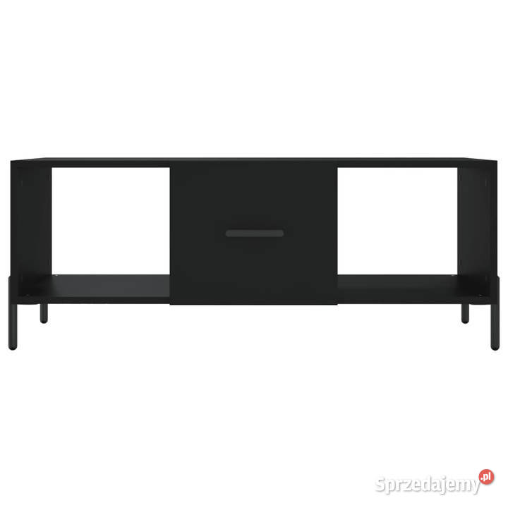 Stolik kawowy czarny 102x50x40 materiał mazowieckie Warszawa