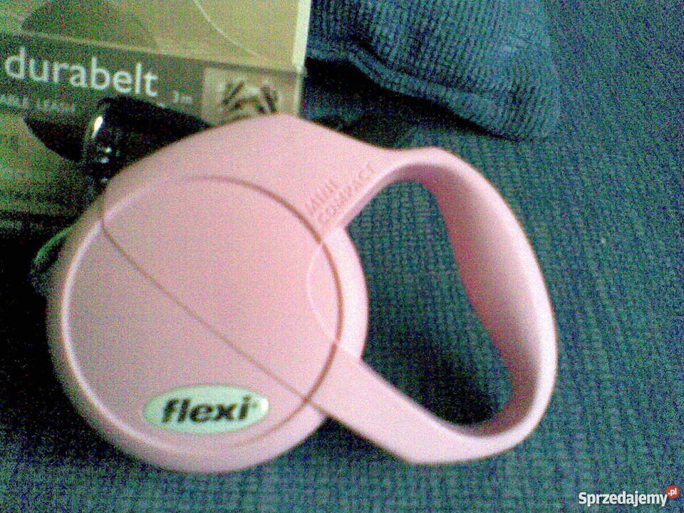 Smycz Flexi XS 12 różowa taśma Warszawa