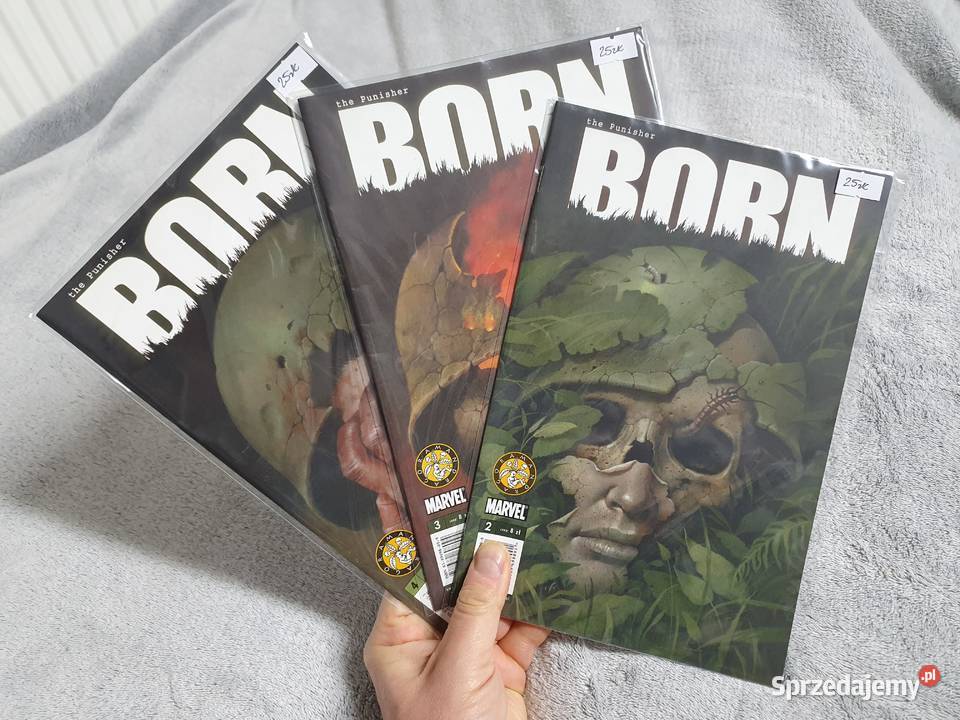 The Punisher Born 3 komiksy wydawnictwo Gdynia