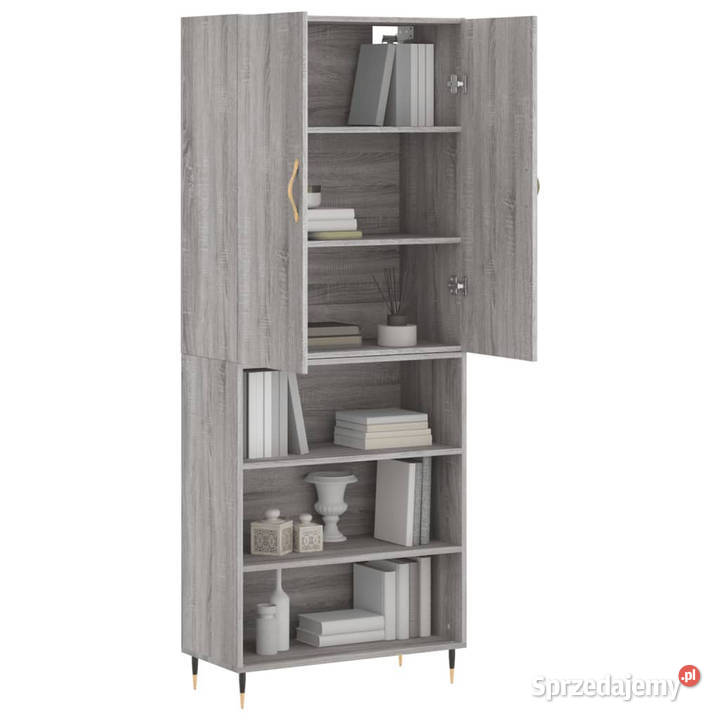 Witrynka szary dąb sonoma 695x34x180 materiał Warszawa