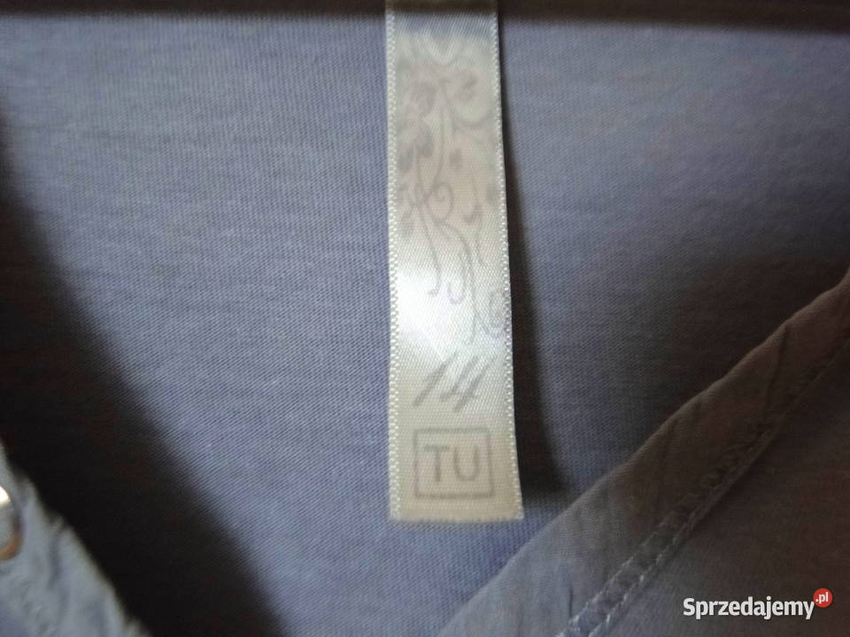 Zestaw 2 bluzki ML bawełna 100 niebieski Warszawa