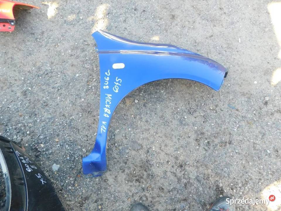 micra K12 błotnik kolor BW6G 6045 WYSYŁKA Żory