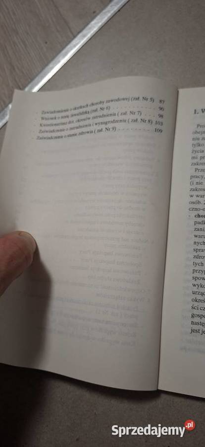 BHP w zakładzie pracy 1993 rzadkie wydanie OPO