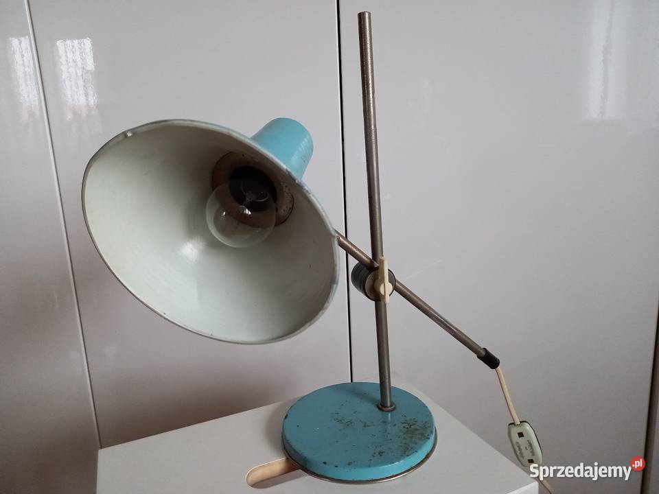 Stara lampa ST 9 ZAOS POLAM WILKASY PRL vintage Oświetlenie Rawicz