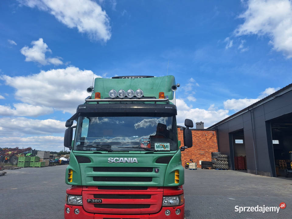 Samochód ciężarowy chłodnia UDT Scania P380 Ruszkowo