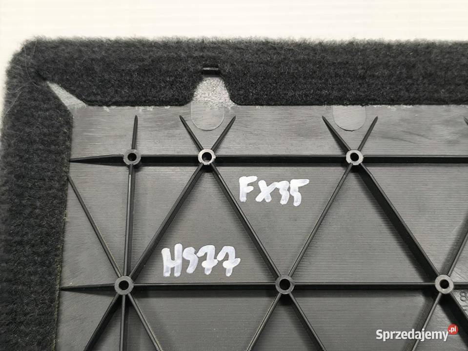 PODŁOGA TAPICERKA BAGAZNIKA LEWA FX II QX70 wielkopolskie