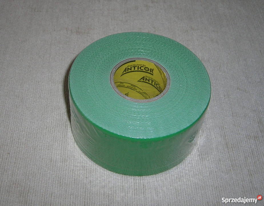 Taśma klejąca wodoodporna 48mm 25m zielona mocna