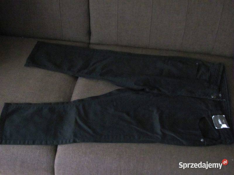 spodnie rM czarne MCo CROP 78 Odzież damska