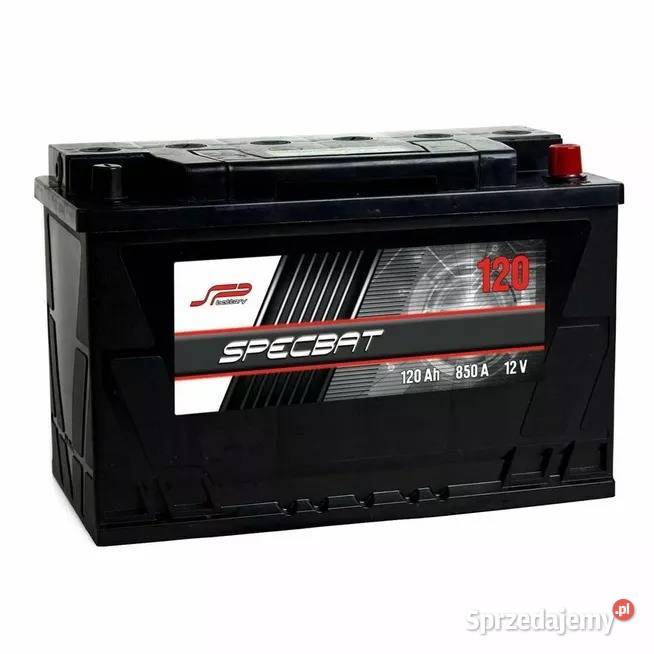 Akumulator SPECBAT AGRO 120Ah 850A mazowieckie Wierzbica