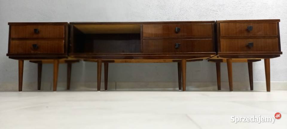 Stare meble PRL Vintage do wystroju sypialni Bielsko-Biała