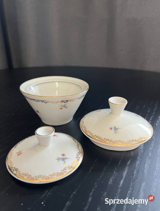 Serwis porcelanowy Elżbieta Fabryka Porcelany Warszawa