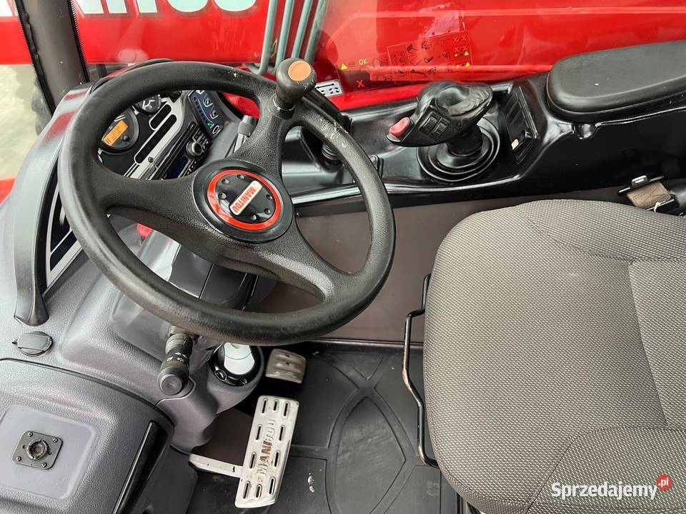 Ładowarka teleskopowa MANITOU MLT634 120 widły Wózki widłowe