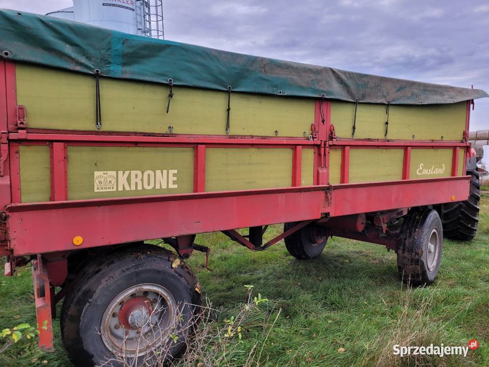 Przyczepa rolnicza krone dk 225 16t Kozłówka