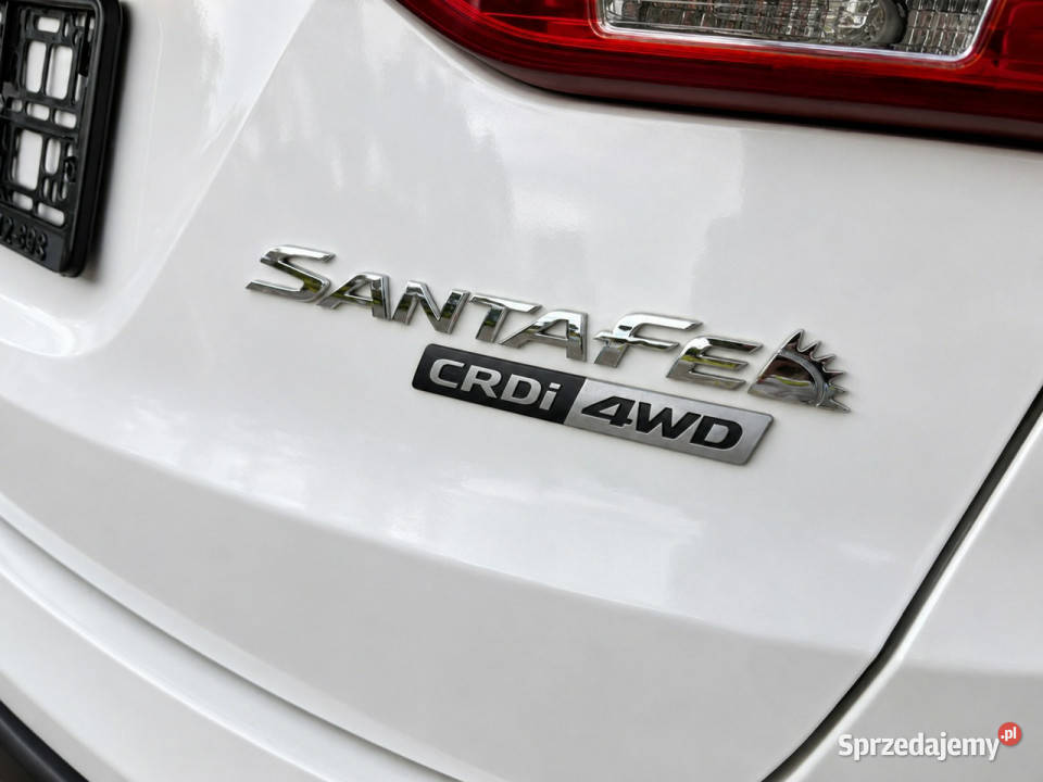 Hyundai Santa Fe 4X4manualbezwypadkowykamera czujnik zmierzchu Żabno