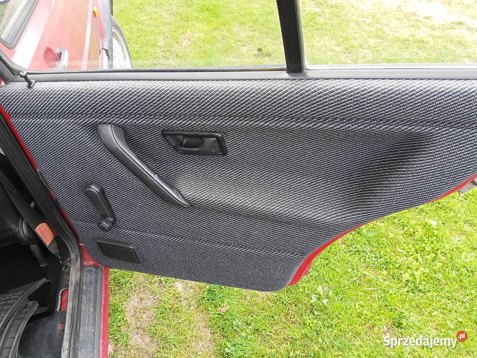 Wnętrze fotele boczki kanapa tapicerka Golf MK2 podkarpackie Frysztak