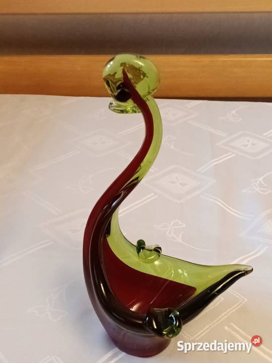 Popielniczka Murano bohemia bo Gliwice