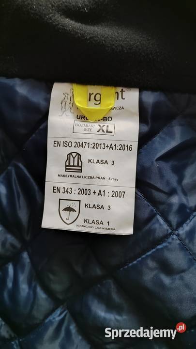Kurtka ostrzegawcza Urgent Zielona Góra sprzedam