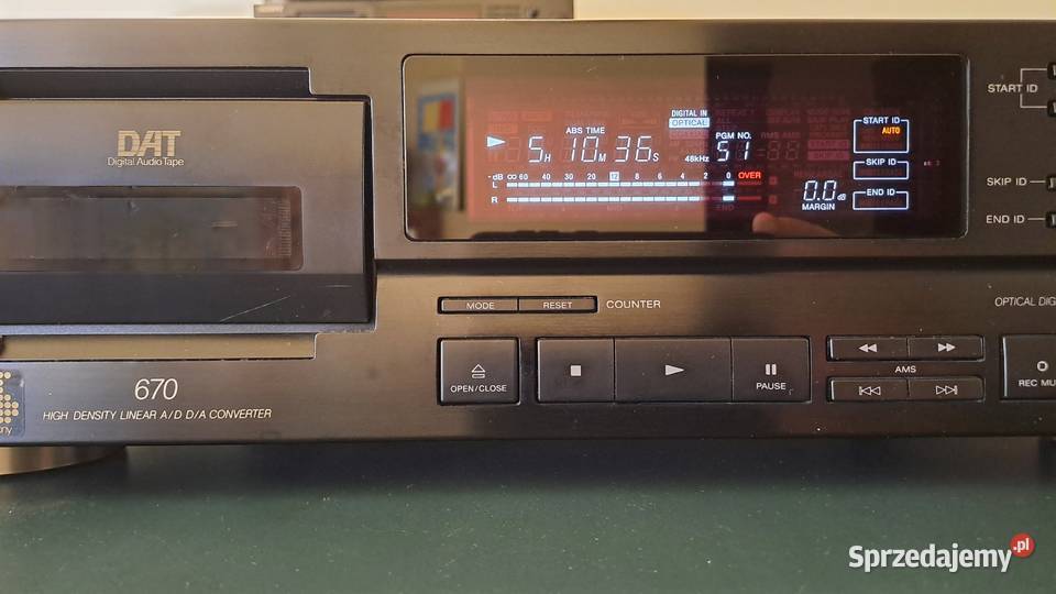 Magnetofon cyfrowy DAT Sony DTC790 Białystok