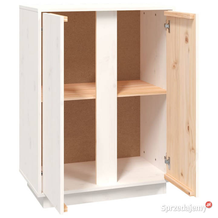 Szafka biała 60x35x80 lite drewno sosnowe Dom i Ogród Warszawa
