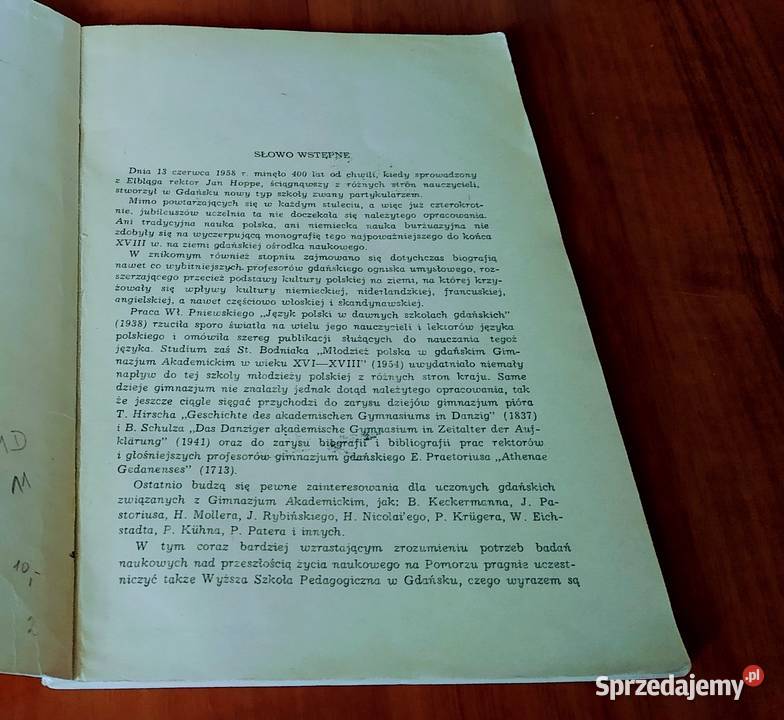 Rola Gimnazjum Akademickiego w rozwoju nauk Gdańsk sprzedam