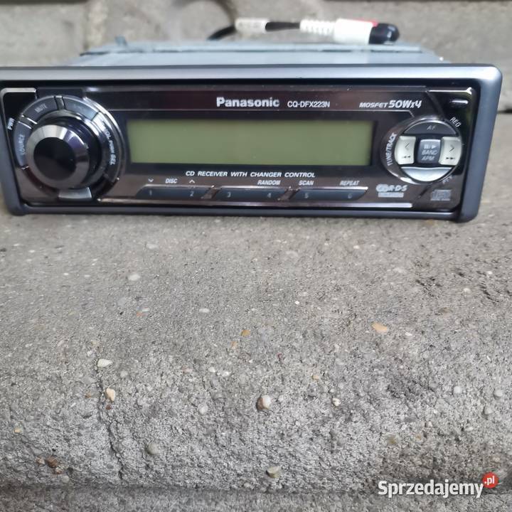 Radio Panasonic CQDFX223N lubuskie Gubin