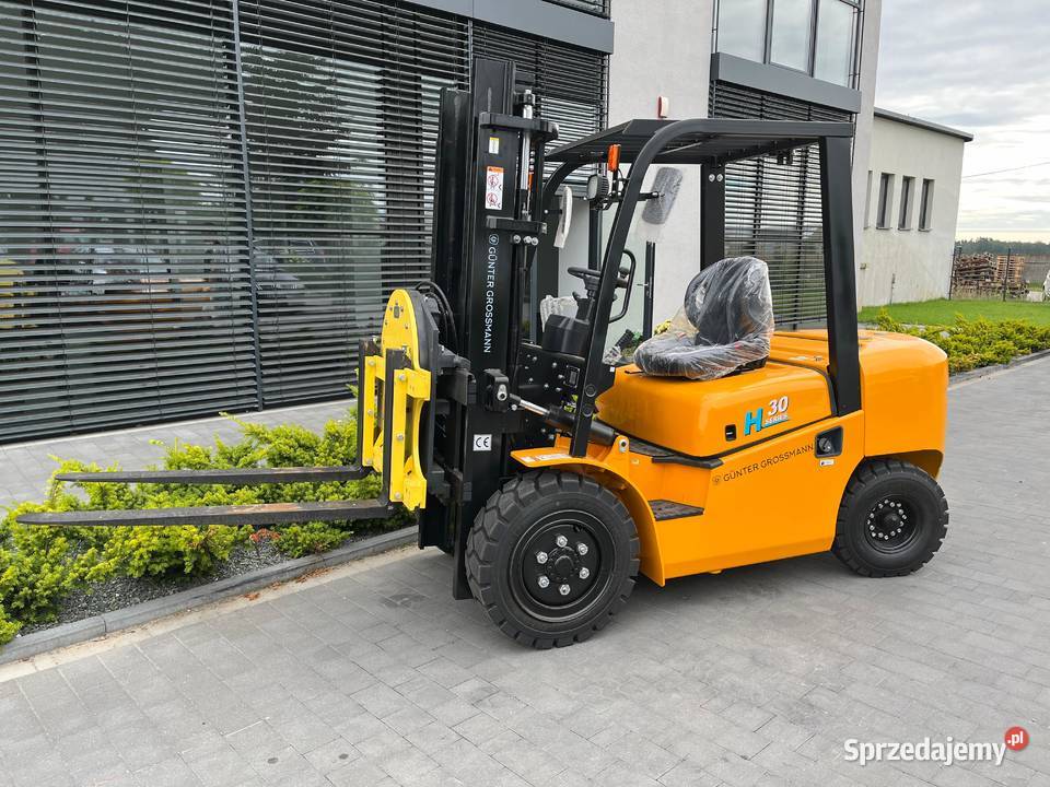 Wózek widłowy 3T duplex Rotator diesel Włocławek