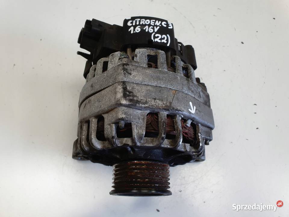 ALTERNATOR Citroen C3 16 16V Alternator Oryginał Rudka