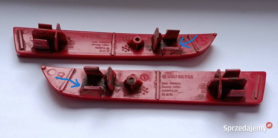 Odblask zderzak Mercedes Vito III w447 1419r Lipno