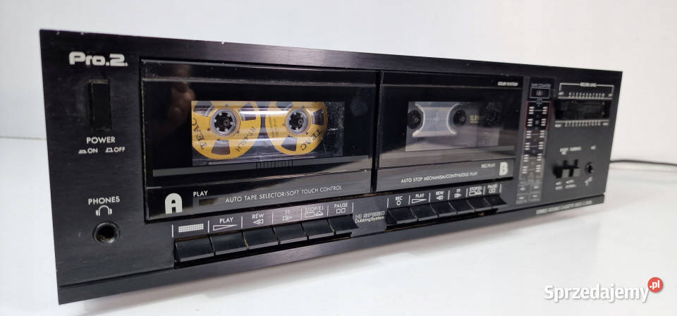 Pro2 dwukasetowy magnetofon deck C30DB C30DB