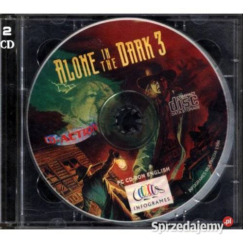 Alone in the Dark 3 Prisoner of Ice 2x CDROM PC