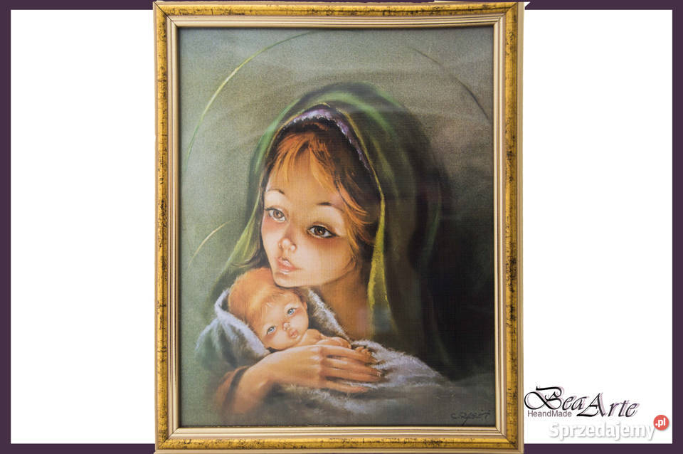 Obraz Matki Boskiej z dzieciatkiem małopolskie Łysa Góra