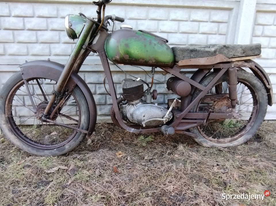 WSK 125 M06 z 1956 zielona WFM 125 SHL Radomsko