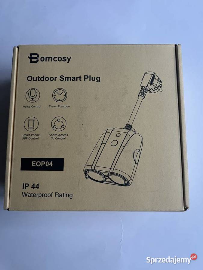 Inteligentne podwójne gniazdo WiFi Bomcosy sprzedam