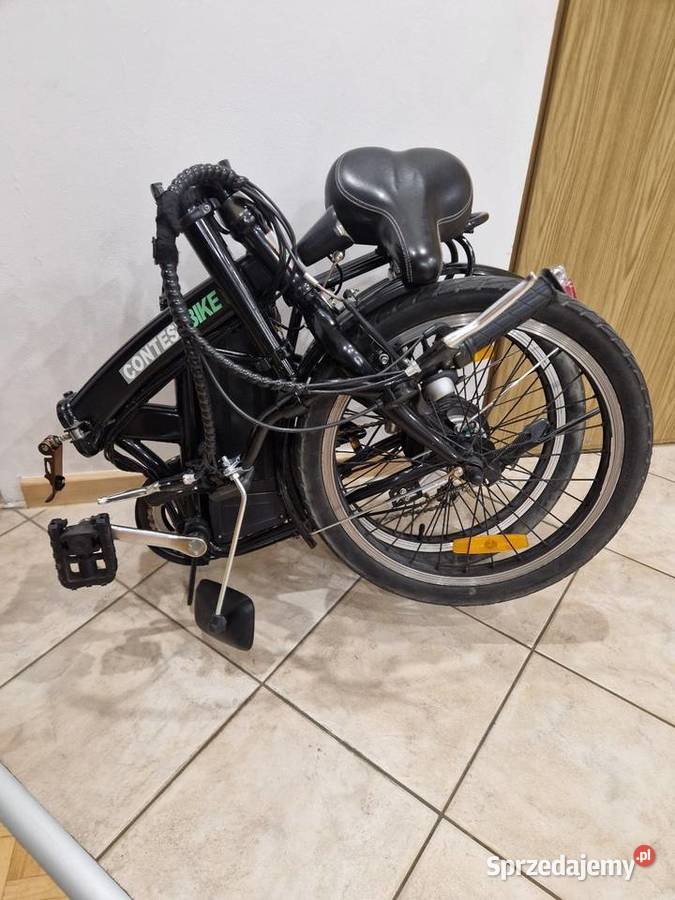 ROWER ELEKTRYCZNY 20 składany składak stan