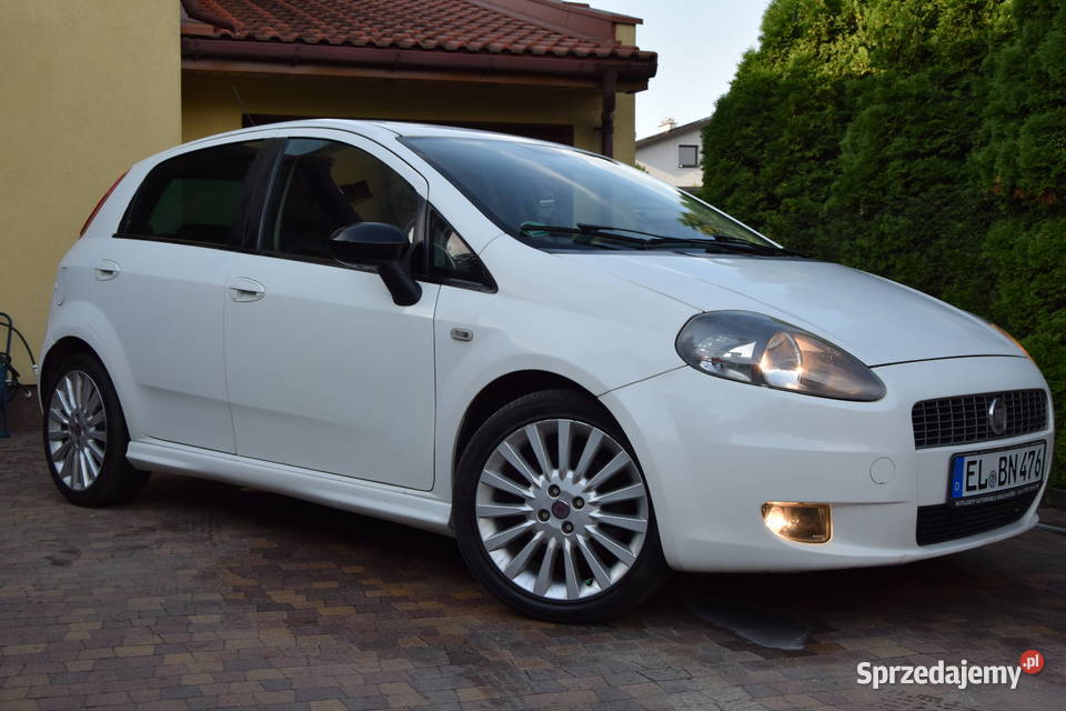 Fiat Grande Punto 14TJET 120 SPORT Climatronic Rok produkcji 2009 Zgierz
