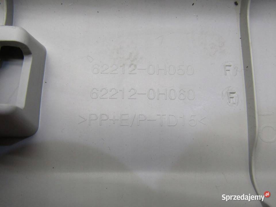 OSŁONA POSZYCIE SŁUPKA LEWA LEWY PRZÓD PEUGEOT