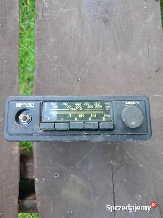 Radio safari Motoryzacja sprzedam