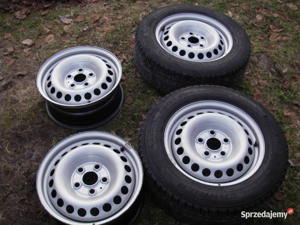 Komplet felg stalowych VW Transporter T5 super mazowieckie Wyszków